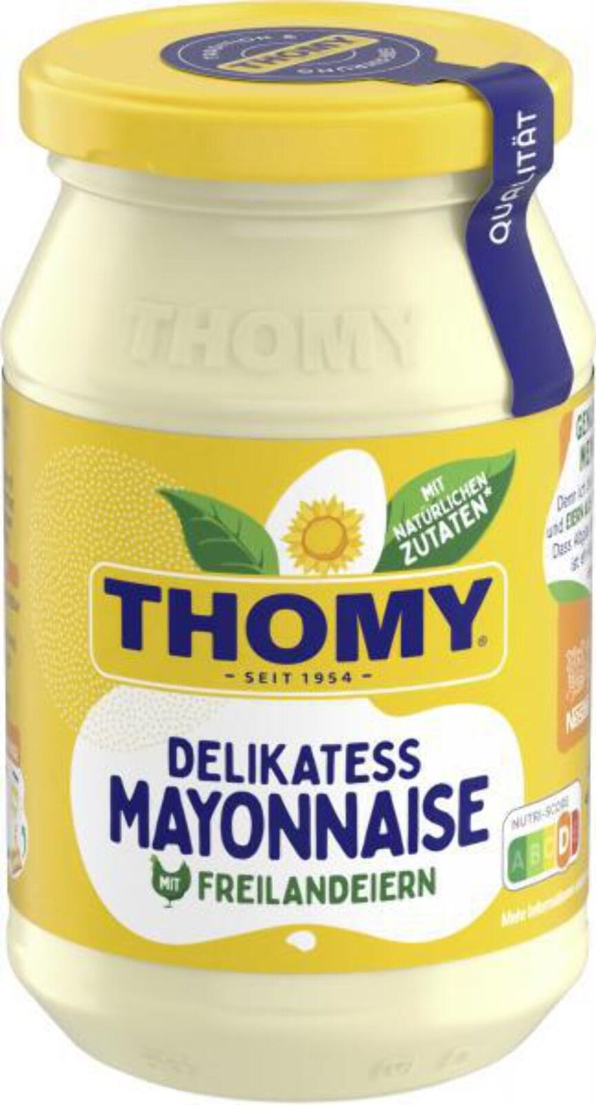 Thomy Delikatess Mayonnaise 250ml Jar